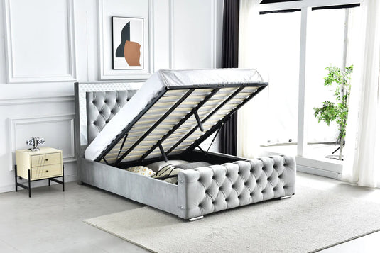 Chesterfield Mirror Bed