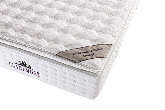 Claremont Pilow top Encapsulated Pocket mattress